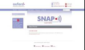 
							         Client Portal - Oxford Diagnostic Laboratories								  
							    