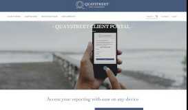 
							         Client Portal | QuayStreet Asset Management								  
							    