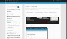 
							         Client Portal - Quick Login - CPA Site Solutions Help CenterCPA Site ...								  
							    
