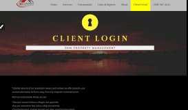 
							         Client Portal | RKM Property Management								  
							    