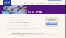 
							         Client Portal | Robin Kramer & Green, LLP								  
							    
