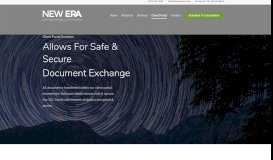 
							         Client Portal - Safe & Secure Document Exchange | New Era CPAs								  
							    