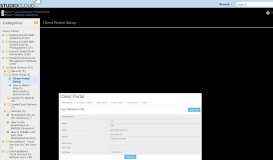 
							         Client Portal Setup | StudioCloud Support								  
							    