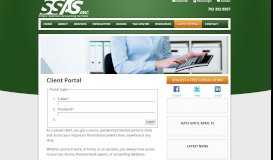 
							         Client Portal - Simple Solutions Accounting Services, Inc.								  
							    