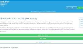 
							         Client Portal Software - Secure Document Sharing Portal | FileCenter								  
							    
