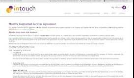 
							         Client portal terms conditions - Intouch Accounting								  
							    