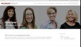 
							         Client Portal - The Murray Group Insurance & Financial Services Inc								  
							    