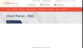 
							         Client Portal – TMS – Double Ace Cargo								  
							    