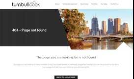
							         Client portal - Turnbull Cook								  
							    