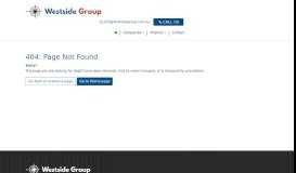 
							         Client Portal - Westside Group								  
							    