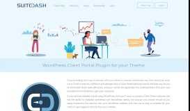
							         Client Portal WordPress Plugin Theme :: SuiteDash :: SaaS Project ...								  
							    
