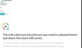 
							         Client portals | MyDocSafe								  
							    