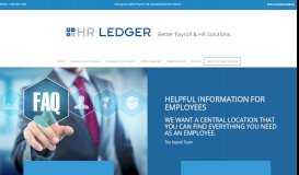 
							         Client Website - Employee - HR Ledger, Inc.								  
							    