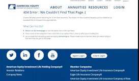 
							         Client Website Login Help Get Step-By-Step Tips ... - American Equity								  
							    