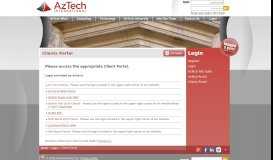 
							         Clients Portal - AzTech International								  
							    