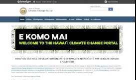 
							         Climate Change Portal								  
							    