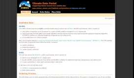 
							         Climate Data Portal - Space Science and Engineering Center - UW ...								  
							    