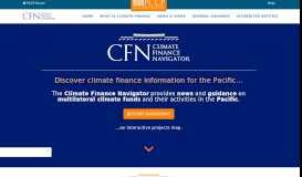 
							         Climate Finance Navigator: CFN Home								  
							    