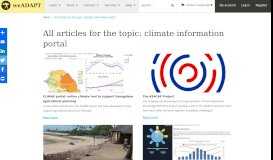 
							         climate information portal | weADAPT								  
							    