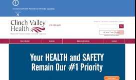 
							         Clinch Valley Medical Center								  
							    