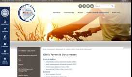 
							         Clinic Forms & Documents | Onslow County, NC								  
							    