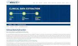 
							         Clinical Data Extraction — Inovalon								  
							    