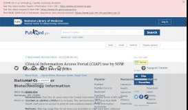
							         Clinical Information Access Portal (CIAP) use by NSW Health ... - NCBI								  
							    