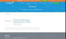 
							         Clinical Pathology Laboratories (CPL) | CareCloud								  
							    