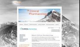 
							         Clinical Pharmacology								  
							    