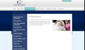 
							         Clinical Services « Coosa Valley Medical Center								  
							    