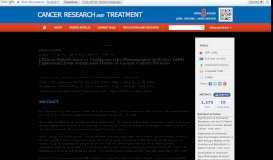 
							         Clinical Significance of Urokinase-type Plasminogen Activator (uPA ...								  
							    