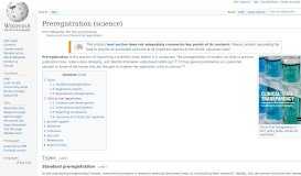 
							         Clinical trial registration - Wikipedia								  
							    