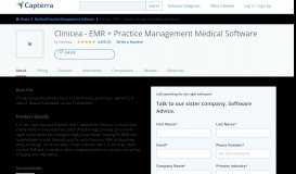 
							         Clinicea - EMR + Practice Management Medical Software ...								  
							    