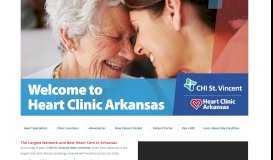 
							         Clinton - CHI St. Vincent Heart Clinic Arkansas								  
							    