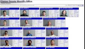 
							         Clinton County Sheriff's Office - Active Inmates								  
							    