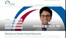 
							         Clinton Family Physicians								  
							    