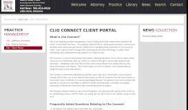
							         Clio - Client Portal - Lauro Law, PLLC								  
							    