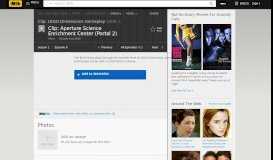 
							         Clip: Aperture Science Enrichment Center (Portal 2) - IMDb								  
							    