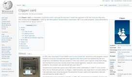 
							         Clipper card - Wikipedia								  
							    