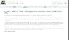 
							         Clipping – Portal da Cidade – Justiça promoverá casamento coletivo ...								  
							    