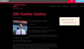 
							         Cllr Carlos Castro - Crawley Labour Party								  
							    
