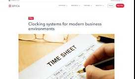 
							         Clocking systems for modern business environments | All Hours ...								  
							    