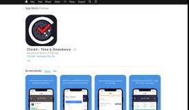 
							         ClockIt - Time & Attendance on the App Store - iTunes - Apple								  
							    
