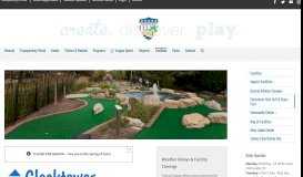 
							         Clocktower Mini Golf & Skate Park – Wheaton Park District								  
							    