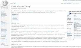 
							         Close Brothers Group - Wikipedia								  
							    