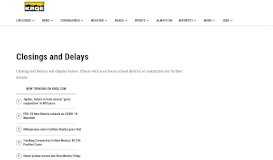 
							         Closings & Delays - KRQE.com								  
							    