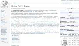 
							         Closter Public Schools - Wikipedia								  
							    