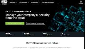 
							         Cloud Administrator | ESET								  
							    