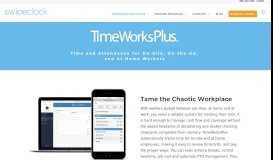 
							         Cloud-Based Employee Time and Attendance Tracking - TimeWorksPlus								  
							    