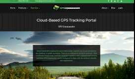 
							         Cloud-Based GPS Tracking Portal | GPS Commander								  
							    